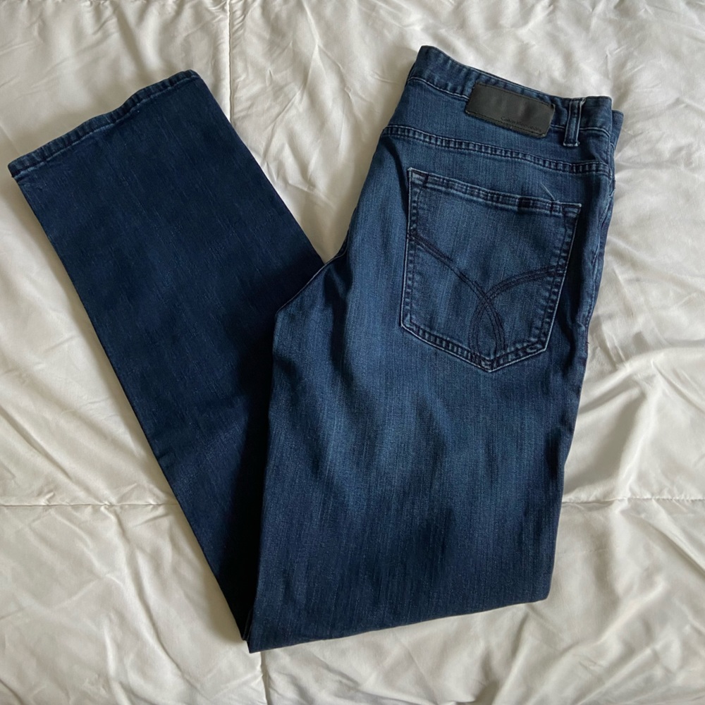 Calvin Klein Dark Wash Jeans 34x32